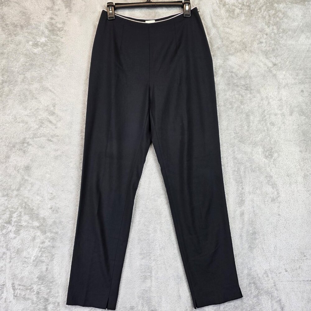 Paul Smith Women Pants Womens 42 Black Made In Italy Dress Trouser Slacks